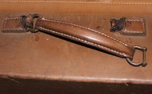 Broken Handle on Leather Case